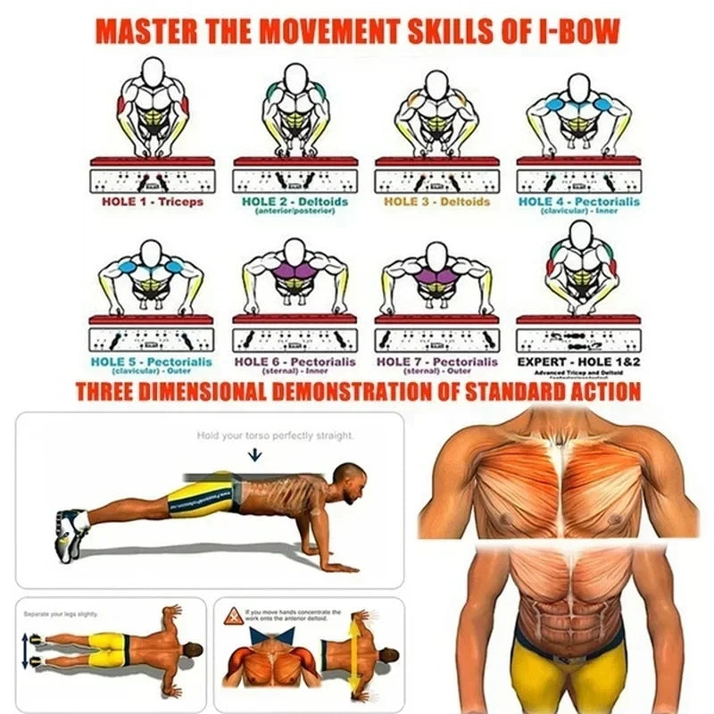 FITNESS TECH Push Up Board